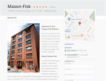 Tablet Screenshot of masonfisk.com